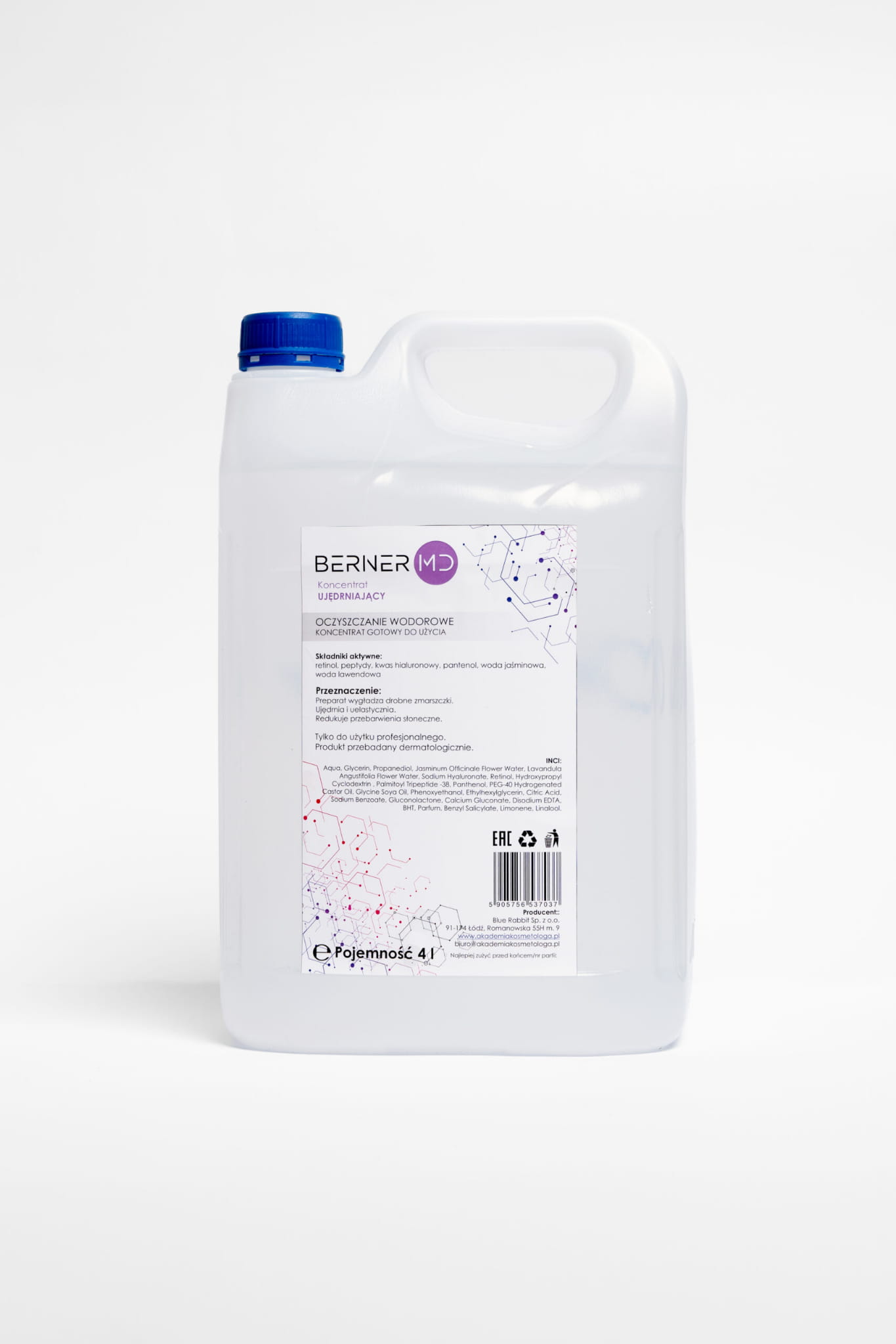 Płyn do oczyszczania wodorowego